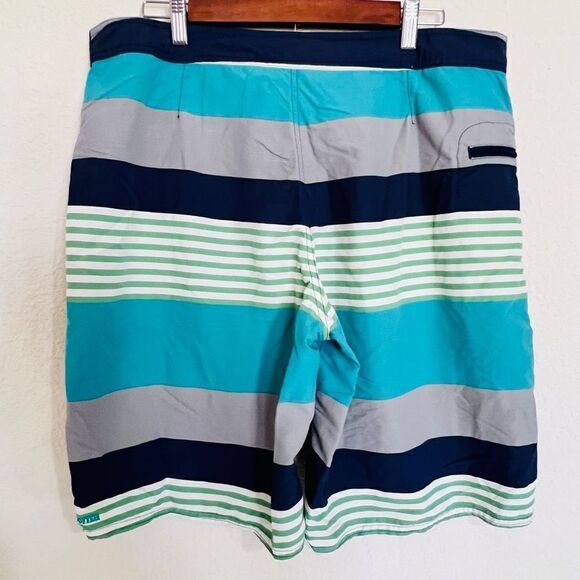 Patagonia striped men’s swim shorts, size 36 - Picture 3 of 6